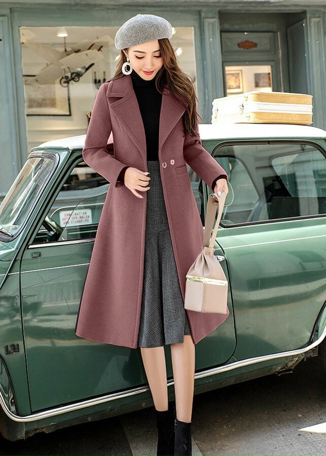 Áo Khoác Dạ Dài Cao Cấp - AOKHOAC59